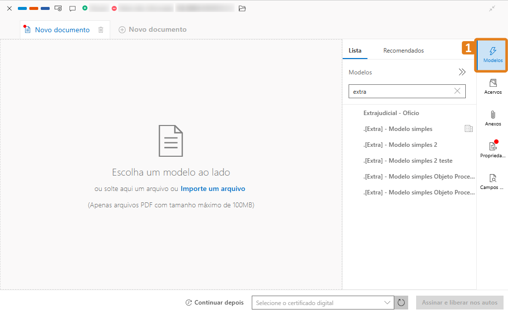 passo 2-editor de textos-selcionar modelo.png